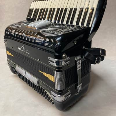 CENTRO-MATIC LIRA 2 REED ACCORDION WITH MICROPHONE #CBFL254-8 image 5
