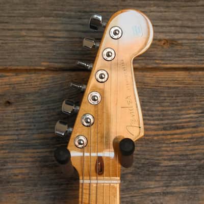 Used Fender 2010 Custom Shop Deluxe Stratocaster - Antique White w/OHSC image 4