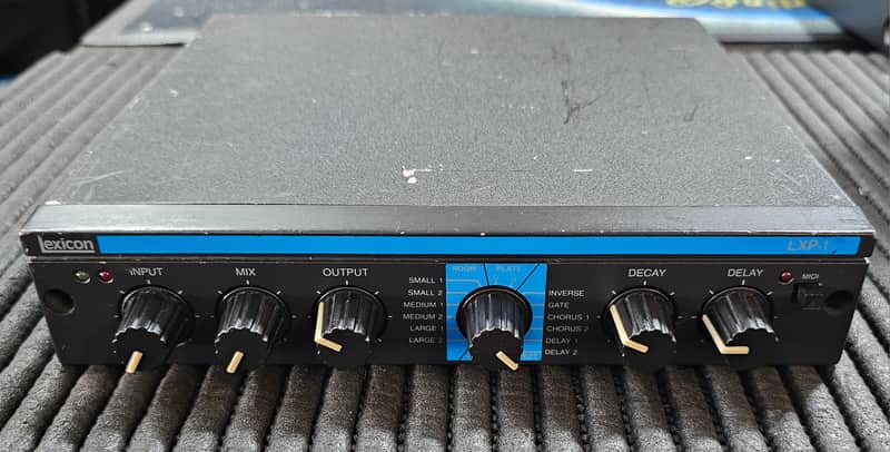 Lexicon LXP-1 Multi-Effects Processing Module 1980s - Black image 1