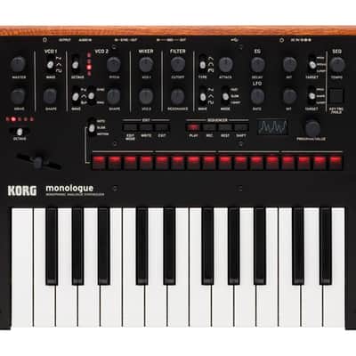 Korg Monologue Analog Keyboard Synthesizer (Black) [DEMO]