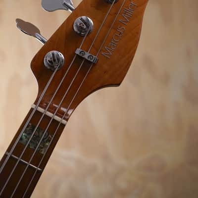 Sire Marcus Miller V10DX Tobacco Sunburst 4 String Bass w/ Gig Bag – Very Good image 5
