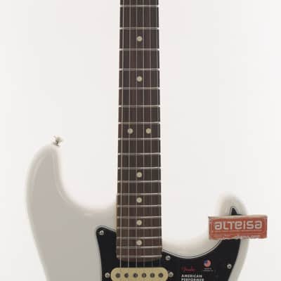 Fender American Performer Stratocaster with Rosewood Fretboard Arctic White 3443GR imagen 3