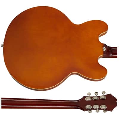 Epiphone Riviera Semi-Hollow Guitar w/ Mini Humbucker Pickups - Royal Tan image 7