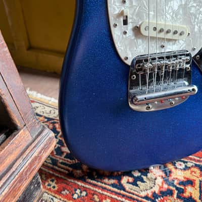 Fender Mustang Refin “Sparkle Blue” 1966 image 10