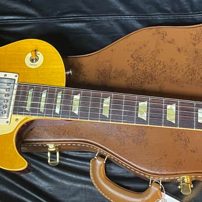 MINT! 2025 Gibson Les Paul Standard 58 Reissue VOS Custom Shop - Lemon Burst - Unplayed! Only 8.7 lbs! - Original Case image 4
