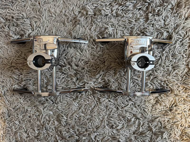 Pearl OPTA0708/C 7-8" x 8-16" Aluminum OptiMount Drum Suspension System 2010s - Chrome image 1
