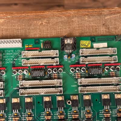 Solid State Logic SSL 9000J Moving Fader Control Card. 9000 J K. 6089405XC. image 6