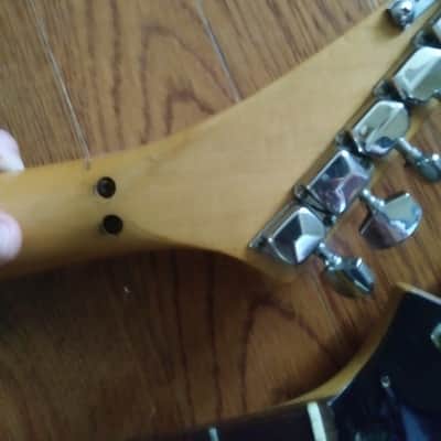 Two Kramer Focus 3000 1980s Black gold red neck (s) image 3