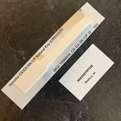 ORIGINAL Yamaha Replacement D Key (CB032220) for CS70M, CS5, CS15, CS15D, CS20, CS20M, CS40M, DX9, DX21, DX27, DX27S, SK20, SK30, CP10, CP11, CE20, PS10, PS20, YK10, and more
