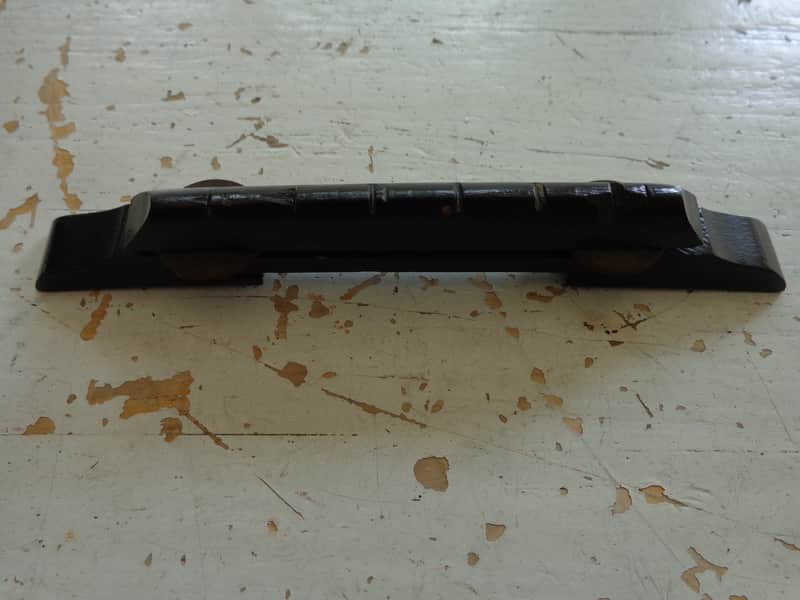 Original HARMONY Archtop Guitar Bridge - Patrician - Monterey - Rocket - Rosewood image 1