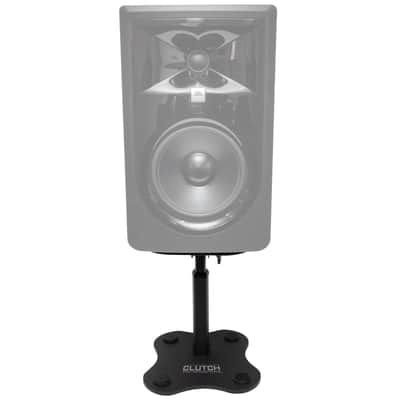 Clutch CL-DMS250 Adjustable Height Desktop Studio Monitor Speaker Stands Pair image 10