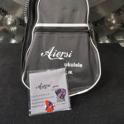 Aiersi Concert SU-024B Ukulele w/ Gig Bag image 10