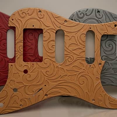 Fender Stratocaster  classic 62 3 ply paisley floreal 3d image 3