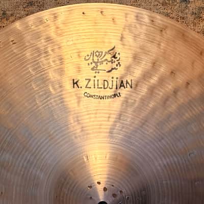 Zildjian K CONSTANTINOPLE Medium Thin LOW Ride 20” PERFECT COND! SEMI-DRY COMPLEX Crashable! 2066 g image 3