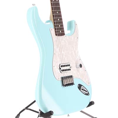 Fender Tom DeLonge Stratocaster, Rosewood Fingerboard, Daphne Blue (P) (43263) image 3