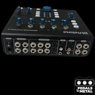 PreSonus Monitor Station V2 Desktop Monitor Controller 2014 - Present - Black - X18672 image 7