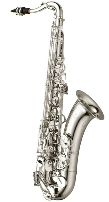 Yanagisawa TWO10S Bb Tenor Saxophone, Silver Plate, Hand-Engraved Bell image 1