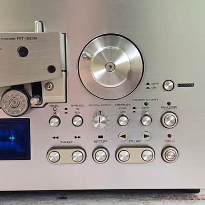 Pioneer RT-909 Low Hours Gem! 1/4" Pro Serviced Open Reel Tape Deck IOBox, Video image 5