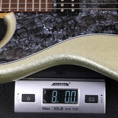 1997 Schecter USA Custom Shop Hellcat Silverflake NOS image 7