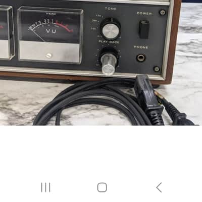 TEAC A-2050 70s - Wood/metal image 4