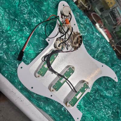 USA Custom Guitar Parts Caster S-Style Satin Sea Foam Green W/Case image 13