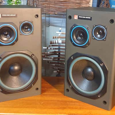 Vintage 3-Way Bookshelf Speakers by Peterson Speaker Laboratories circa 1990s image 7