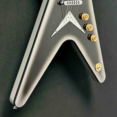 Dean - USA - ML - Patents Pending - Reverse Silverburst - DiMarzio Super Distortion Zebra Pickups - Silver Hardware - OHSC - Call for Best Price !!! image 2