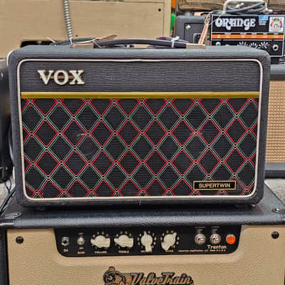 Rare Vox Super Twin Reverb 2x6 With Cover image 2