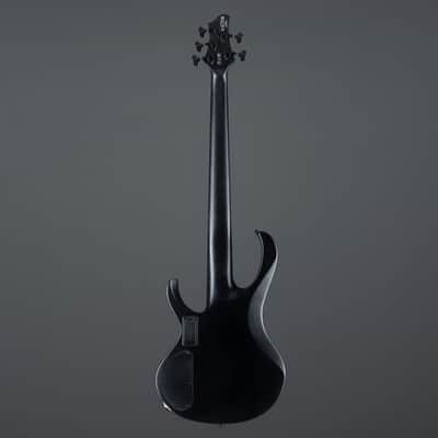 Ibanez Iron Label BTB625EX-BKF Black Flat - 5-String Electric Bass image 3