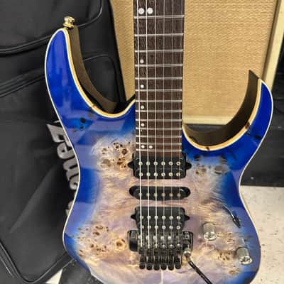 Ibanez RG1070PBZ-CBB Premium 2017 - 2019 - Cerulean Blue Burst