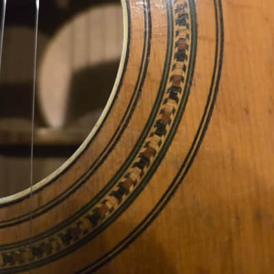Parlor Guitar Flat top guitar Early 1900s - NATURAL image 3