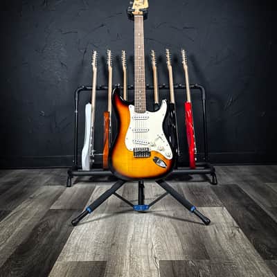 Fender Starcaster Strat-Style Eelctric Guitar SSS - Sunburst image 1