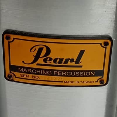 Pearl 12x14" Championship Maple FFX Marching Snare Drum Chrome Wrap Free Floatng image 2