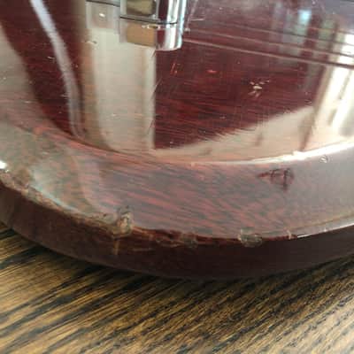 Gibson Left Handed EB-0 1971 Cherry Red with Gibson Gig Bag image 11