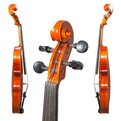 Paititi 4/4 Full Size Intermediate Level Plus Violin with Lightweight Case, Brazilwood Bow, Rosin Ca image 4
