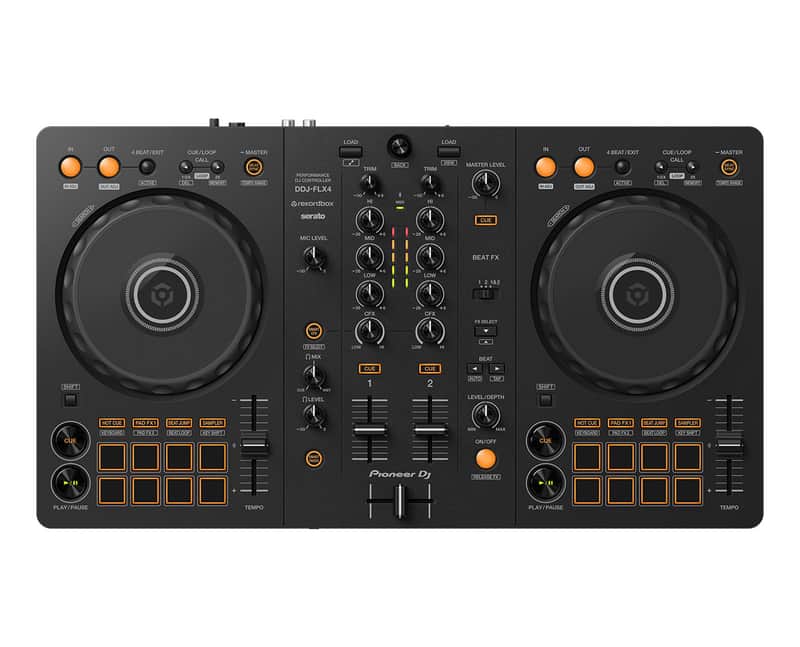 Pioneer DJ DDJ-FLX4 2-Ch DJ Controller Rekordbox / Serato DJ Lite PROAUDIOSTAR image 1