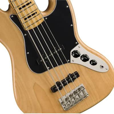 Squier Classic Vibe 70's Jazz Bass V 5-String (Maple/Natural) image 6