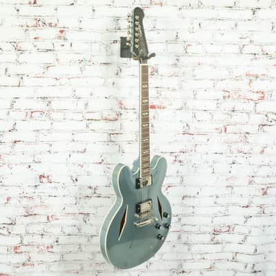 Epiphone - 2023 Dave Grohl DG-335 Semi-Hollow Electric Guitar - Pelham Blue - w/OHSC USED image 10