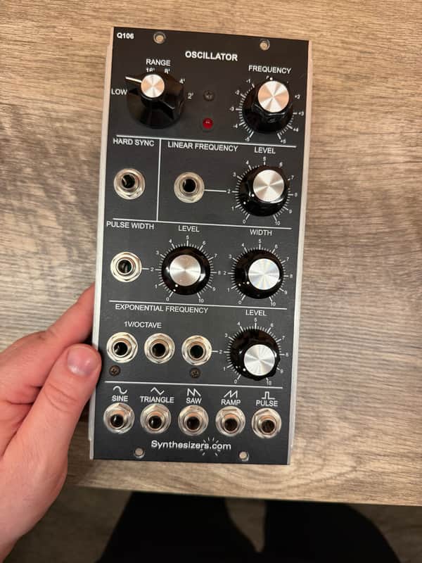 Synthesizers.com Q106 Oscillator Module 2010s - Black 5U Dotcom MU image 1