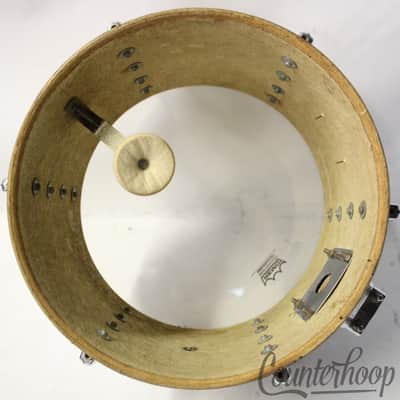 Pearl Wood-Fiberglass Drum Set 22,12,13,16 Natural Mahogany Shells Japan 70s Kit image 24