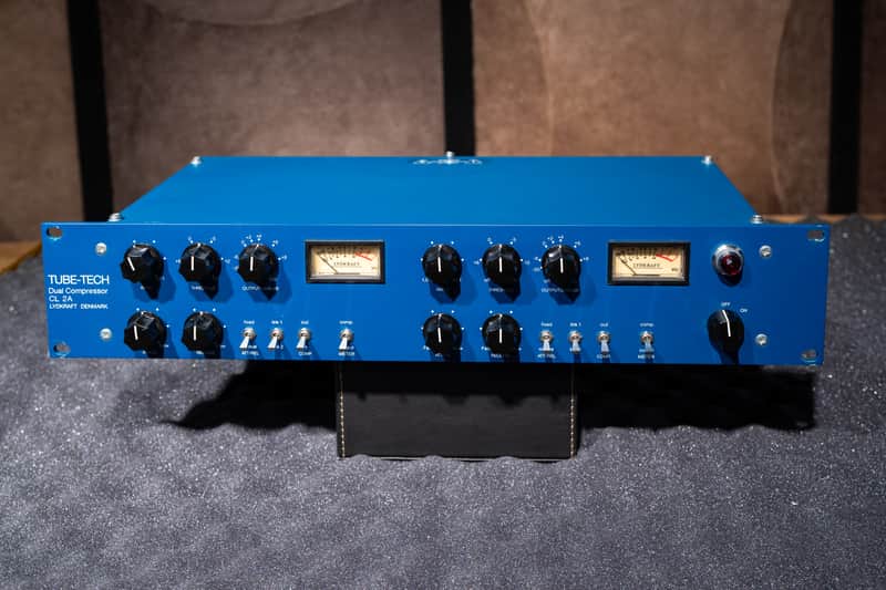 Tube-Tech CL 2A Dual Optical Tube Compressor 2016 - Blue image 1
