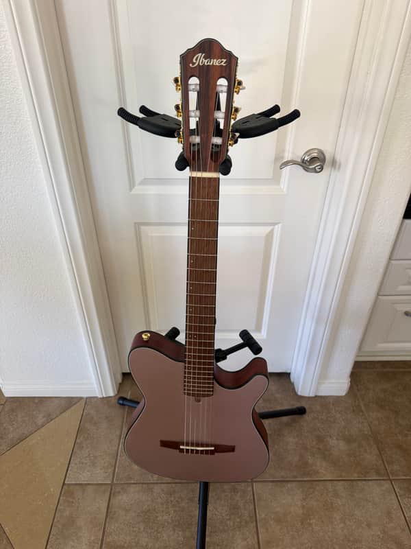 Ibanez FRH10N-RGF 2024 - Present - Rose Gold Metallic Flat image 1