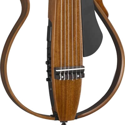 Yamaha SLG200NW - Nylon String "Silent Guitar" - Natural - Wide Neck image 2