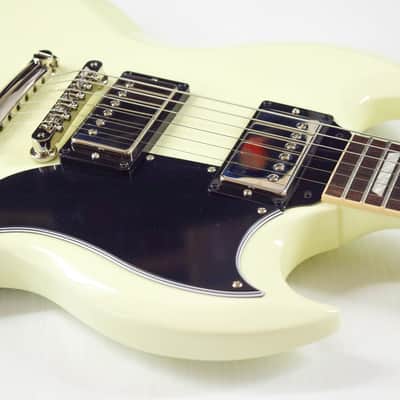 Gibson SG Standard '61 Stop Bar - Classic White image 5