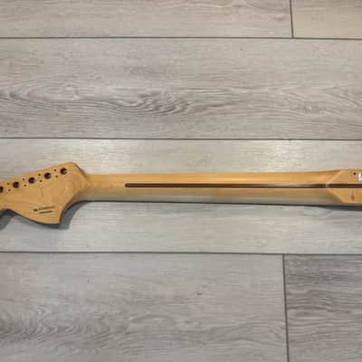 New Old Stock Open Box Fender Deluxe Maple Stratocaster Neck 22 Narrow Tall Frets 12" Radius image 4