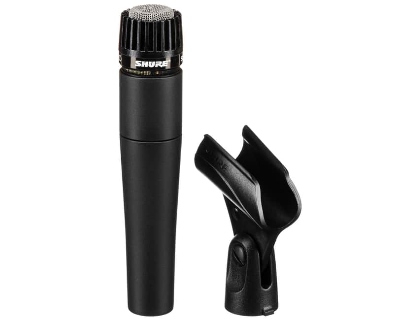 Shure SM57 Instrument Cardioid Dynamic Microphone image 1