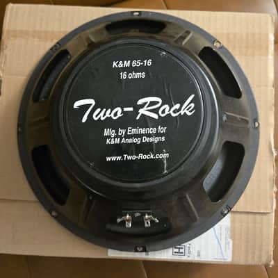 Two Rock Eminence 12" Speaker 65 watt 8ohm Early 2006 - Black image 1