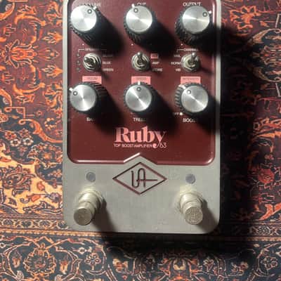 Universal Audio Ruby ’63 Top Boost Amplifier 2022 - Present - Ruby / Silver image 1