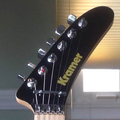 Kramer Music Yo 1984 early 2000's Red/Black Bullseye image 4