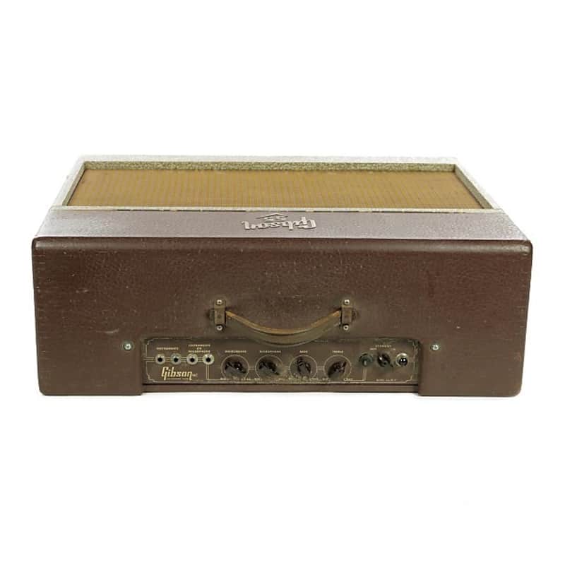 Gibson GA-55V 18-Watt 2x12" Guitar Combo with Vibrato 1954 - 1958 image 3